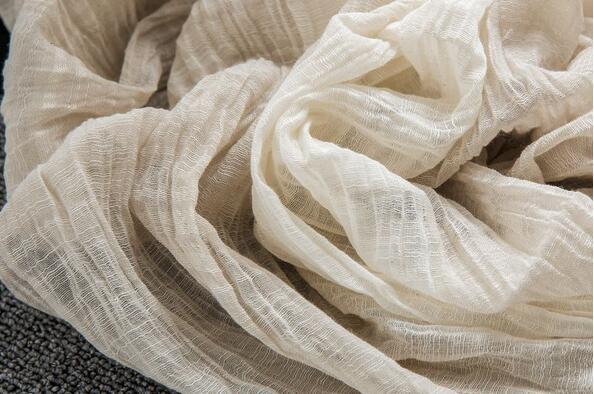 Beige Newest Fashion Woven Cotton Printed Scarf