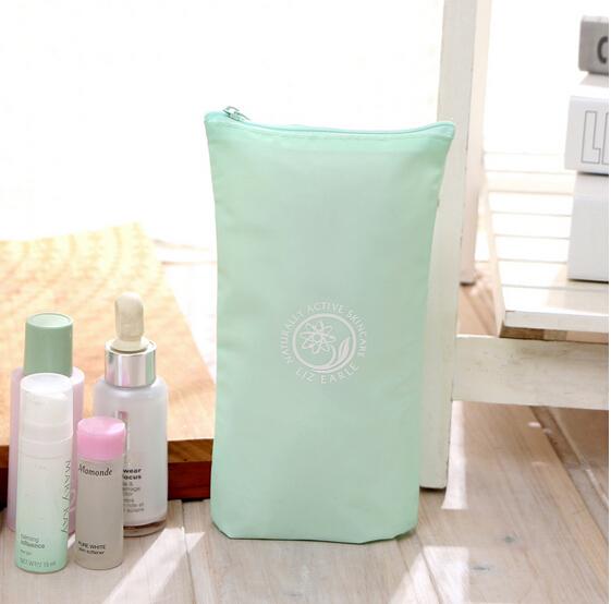 Turq Waterproof Nylon Beauty Women Wash Cosmetic Bag