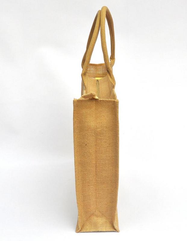 Promotional Casual Lady Designer Linen Tote Bag