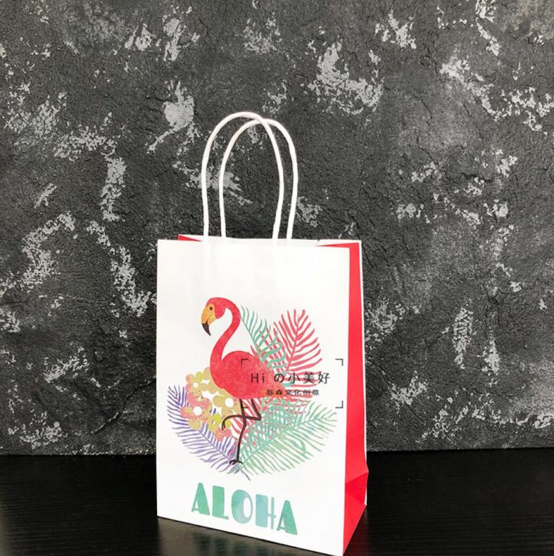 Promotional Eco-friendly Kraft Paper Shopper Tote Bag