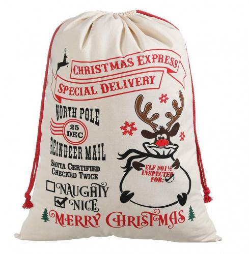Personalized Jumbo Santa Bags for Storing