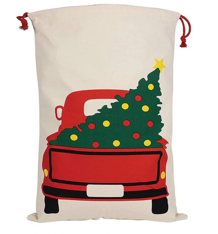Natural-Colored Santa Bags