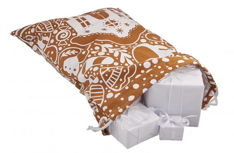 Cute Holiday Wrapping Alternative Sack